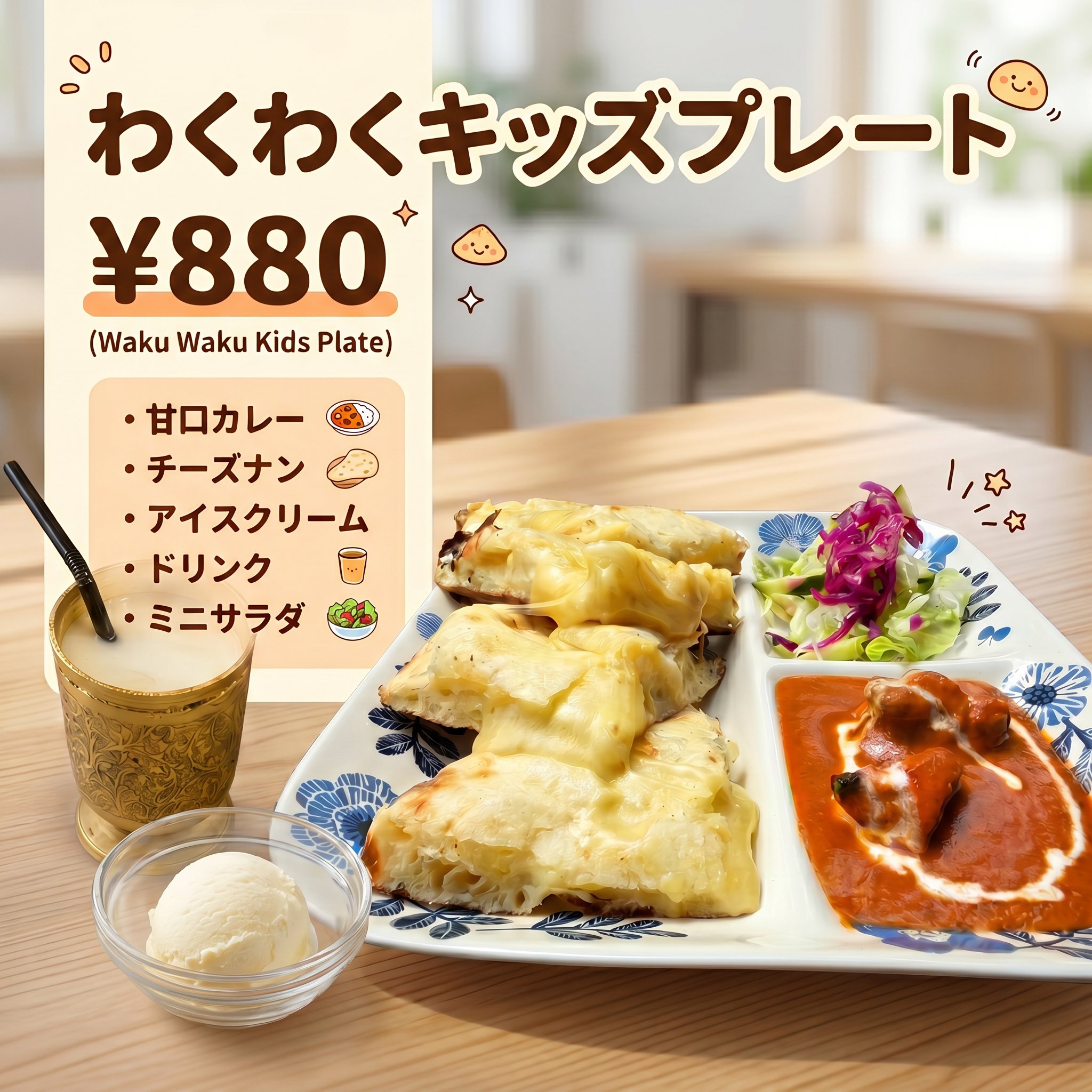 わくわくキッズプレート
